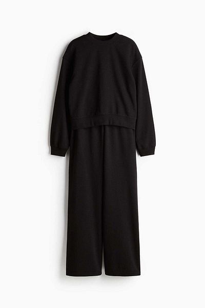 H&M طقم سويت شيرت مكون من قطعتين