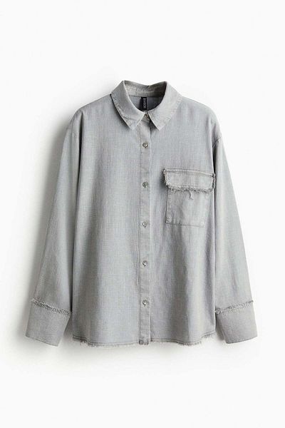 H&M Linen-blend shirt