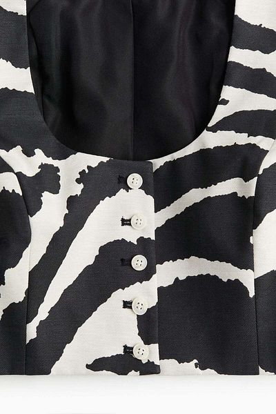 H&M Cropped suit waistcoat