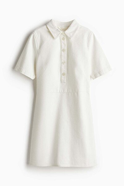 H&M Collared denim dress