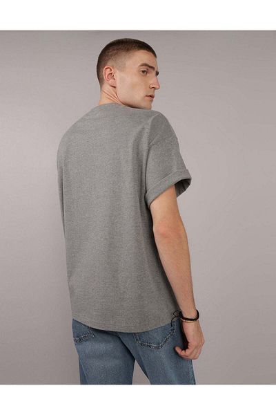 AMERICAN EAGLE AE Oversized Logo Graphic T-Shirt