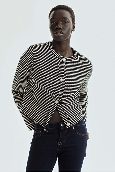 H&M Textured jersey cardigan