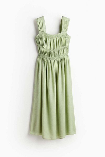 H&M Smocked-bodice dress