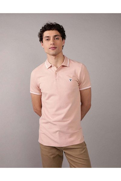 AMERICAN EAGLE AE Slim Fit Pique Polo Shirt