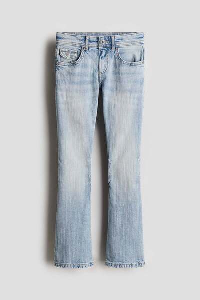 H&M Flared Leg Low Jeans