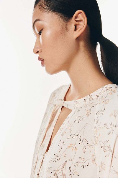 H&M Tie-neck dress