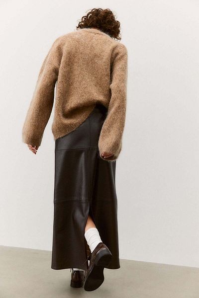 H&M Coated skirt