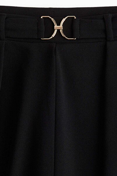 H&M Buckle-detail tailored trousers