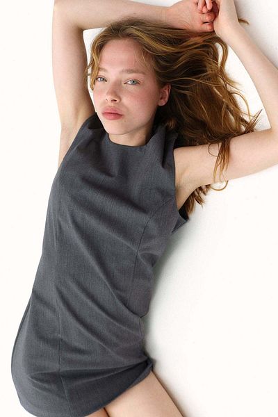 H&M Sleeveless Twill Dress