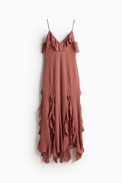 H&M Flounced maxi dress