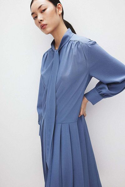 H&M Tie-neck dress