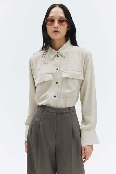 H&M Twill cargo shirt