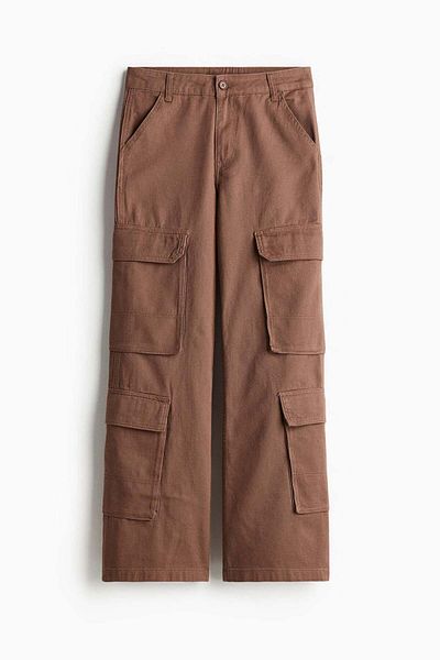 H&M Wide cargo trousers