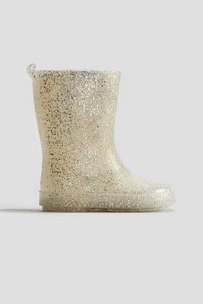H&M Glittery wellingtons
