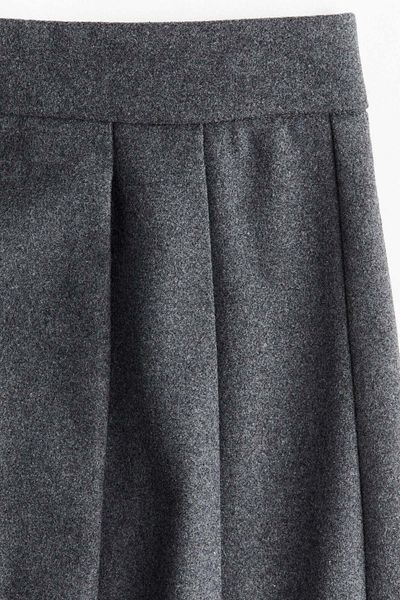 H&M Pleated midi skirt