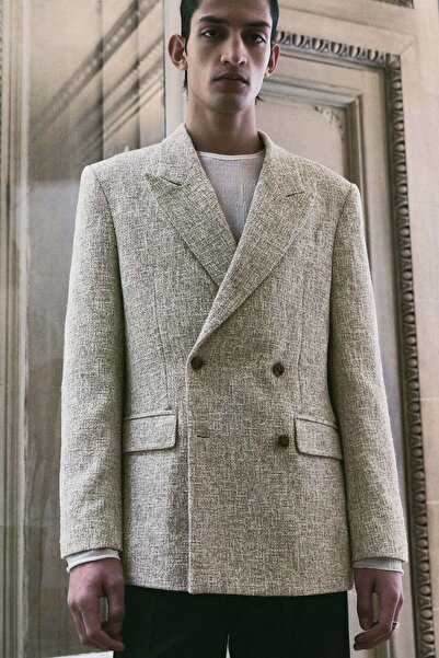 H&M Loose Fit Double-breasted jacket