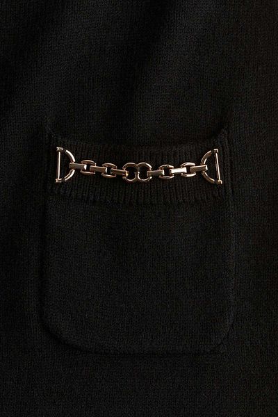 H&M Chain-detail knitted dress