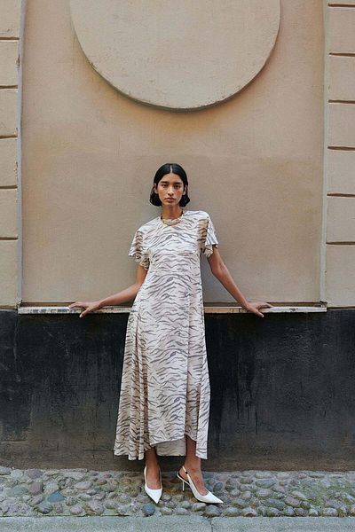 H&M Flared-skirt dress