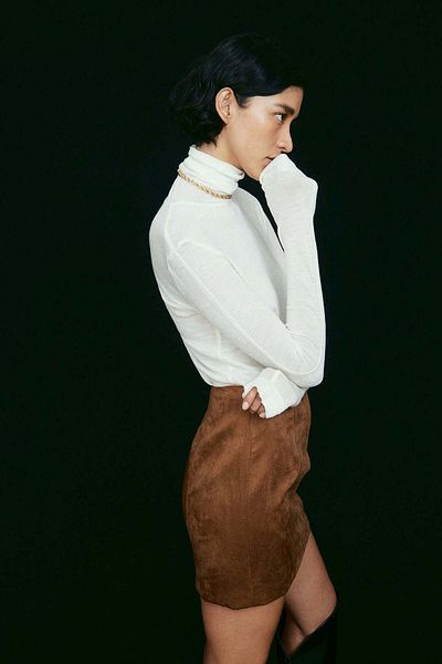 H&M Polo-neck wool top