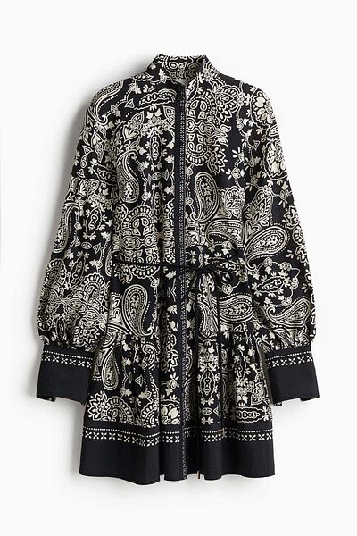 H&M Tie-belt dress
