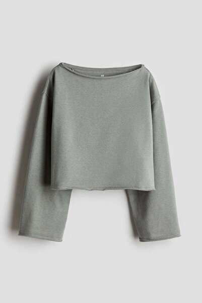 H&M Boat-neck sweatshirt
