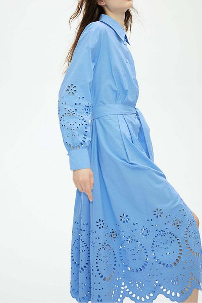 H&M Broderie anglaise shirt dress