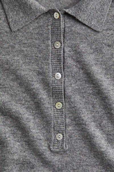 H&M Wool-blend polo shirt