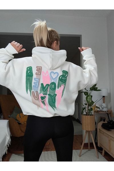 MADAMMERY Don'T Written Sweatshirt