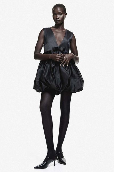 H&M Bubble-hem mini dress