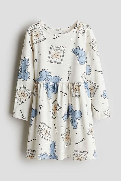 H&M Printed cotton dress