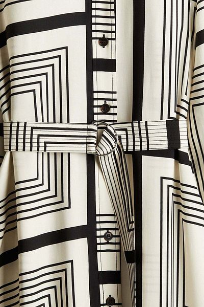 H&M Belted Shirt Dress