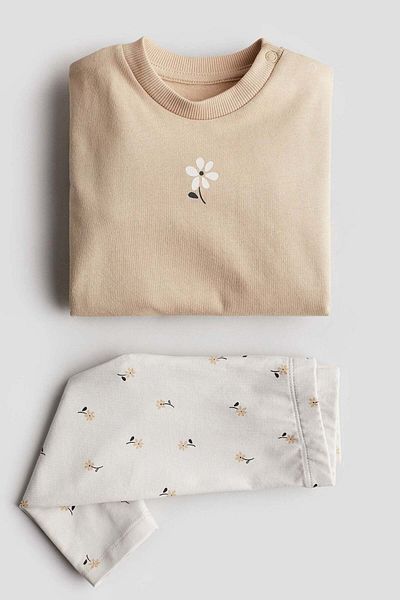 H&M 2-piece Sweatshirt And Leggings Set