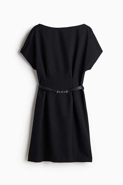 H&M Belted twill dress