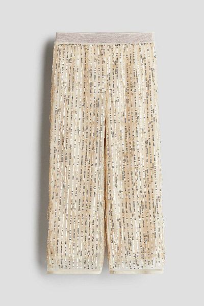 H&M Sequined trousers