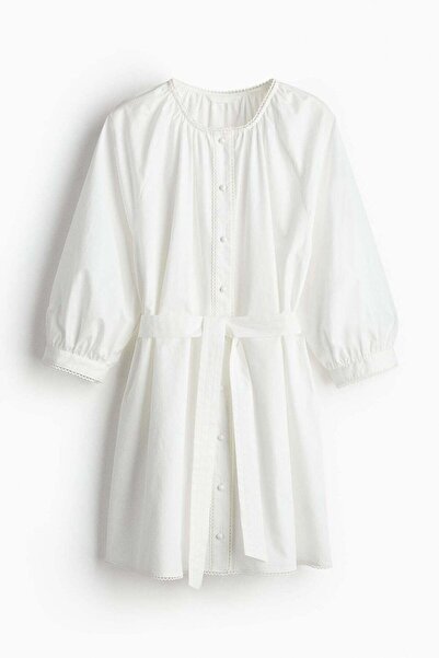 H&M Picot-trimmed dress