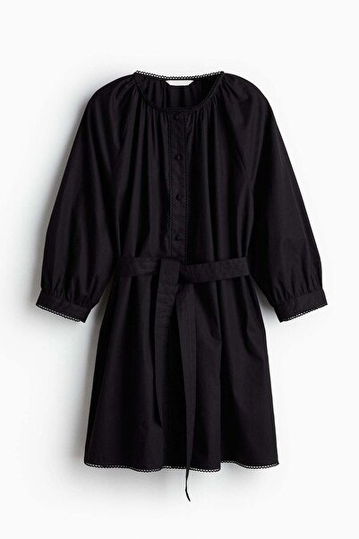 H&M Picot-trimmed dress