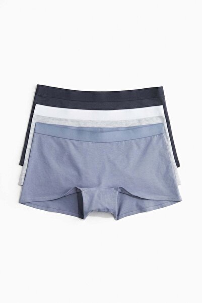 H&M مجموعة من 3 بوكسرات قطنية