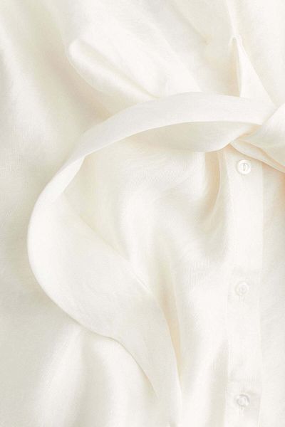 H&M MAMA Before & After Tie-detail shirt