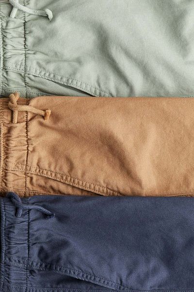 H&M 3-pack cotton joggers