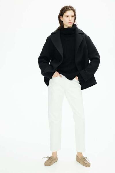 H&M Slim Straight High Ankle Jeans