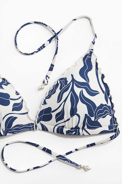 H&M الجزء العلوي من بيكيني مثلث الشكل