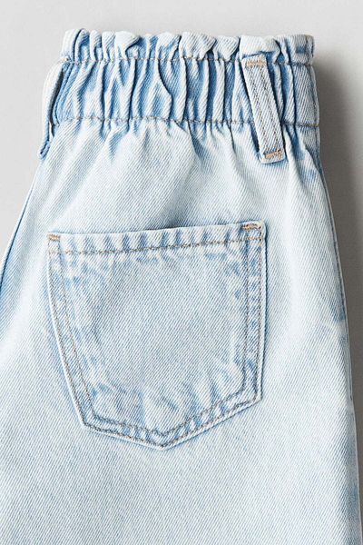 H&M Motif-detail Wide Leg Jeans