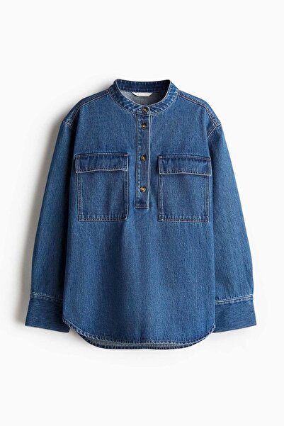 H&M Loose-fit denim shirt