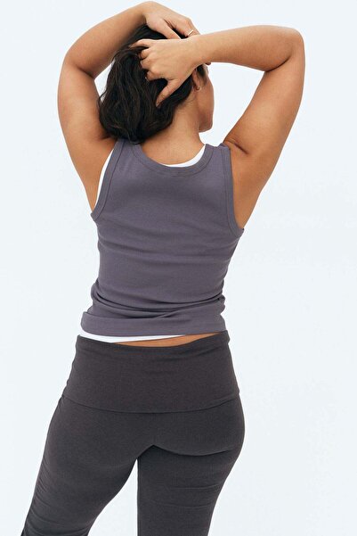 H&M Flared jersey trousers