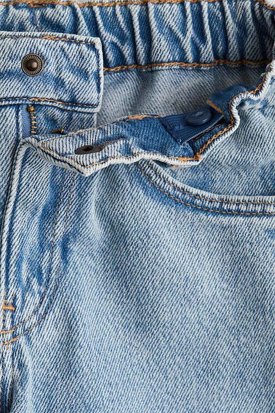H&M Tapered cotton-blend jeans