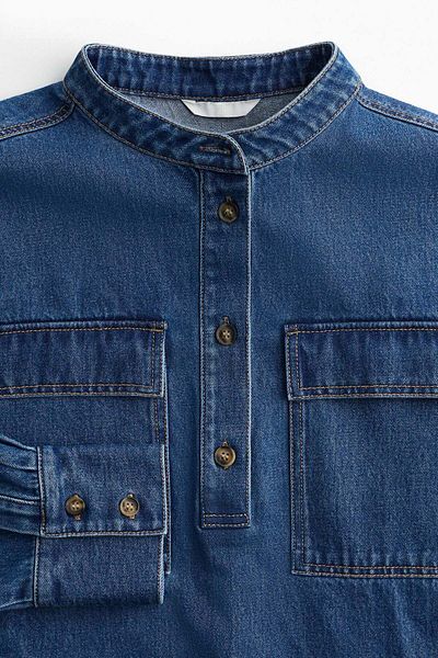H&M Loose-fit denim shirt