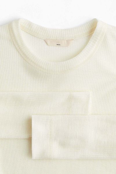 H&M Rib-knit wool top