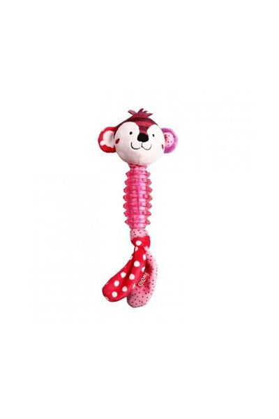 Gigwi Suppa Puppa Monkey Dog Chewing Toy with Sound 23 cm