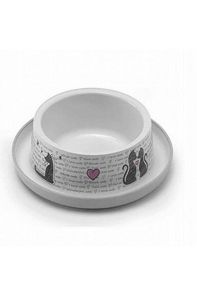 Moderna Trendy Love Cat Food Water Bowl 350 ml