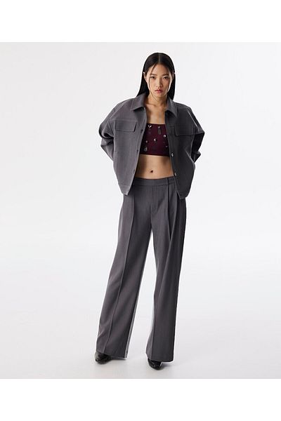 Twist Metal Button Jacket